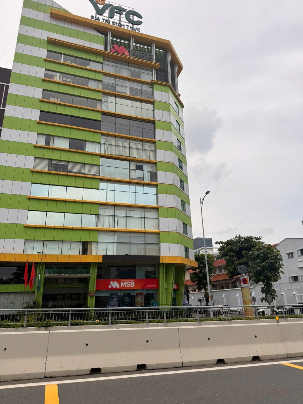 Mặt ngoài tòa nhà VFC, ảnh do chủ dự án cung cấp